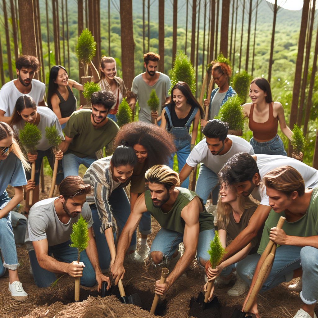 Viral! Komunitas Muda yang Aktif Menanam Pohon dan Melestarikan Hutan